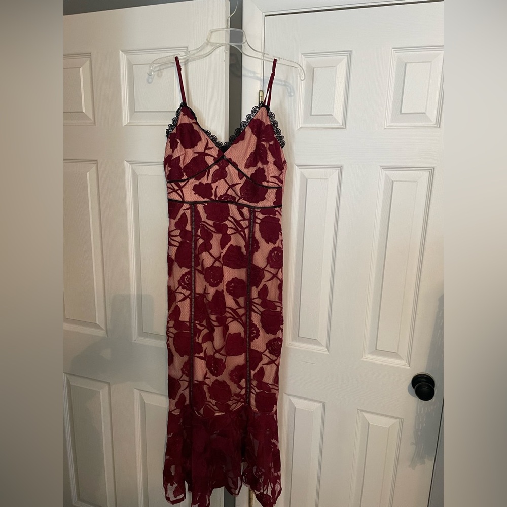 Lulus dress, red, size medium